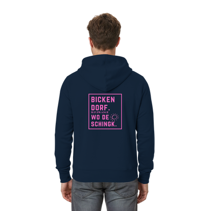 Wo de Sonn schingk - Bickendorf Druck Rücken - Zipper