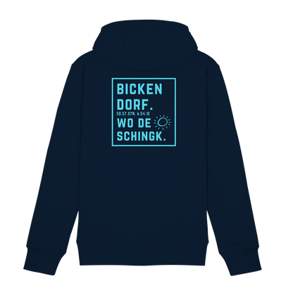 Wo de Sonn schingk - Bickendorf Druck Rücken - Zipper