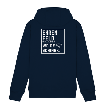 Wo de Sonn schingk - Ehrenfeld Druck Rücken  - Zipper