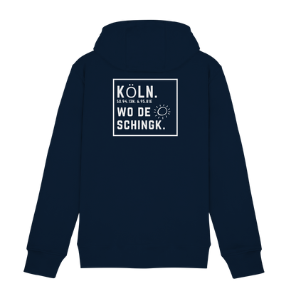 Wo de Sonn schingk - Köln Druck Rücken  - Zipper