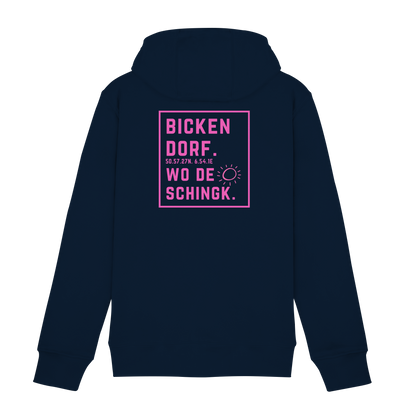 Wo de Sonn schingk - Bickendorf Druck Rücken - Zipper