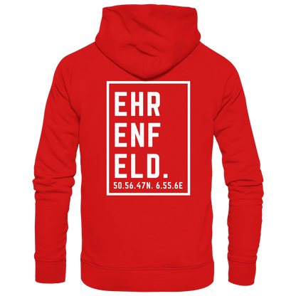 Ehrenfeld Koordinaten (großer Druck auf dem Rücken) - Zipper