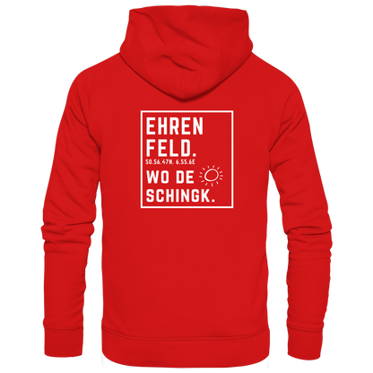 Wo de Sonn schingk - Ehrenfeld Druck Rücken  - Zipper