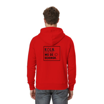 Wo de Sonn schingk - Köln Druck Rücken  - Zipper