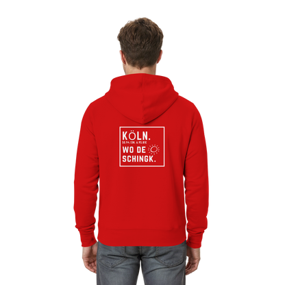 Wo de Sonn schingk - Köln Druck Rücken  - Zipper