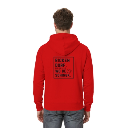 Wo de Sonn schingk - Bickendorf Druck Rücken - Zipper