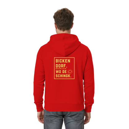 Wo de Sonn schingk - Bickendorf Druck Rücken - Zipper