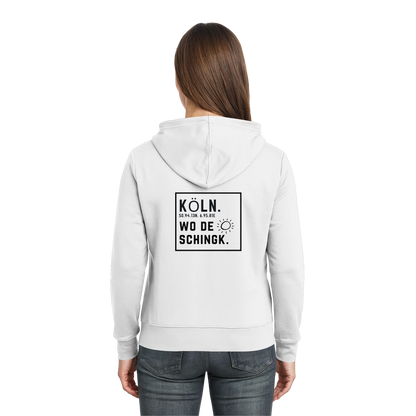 Wo de Sonn schingk - Köln Druck Rücken  - Zipper