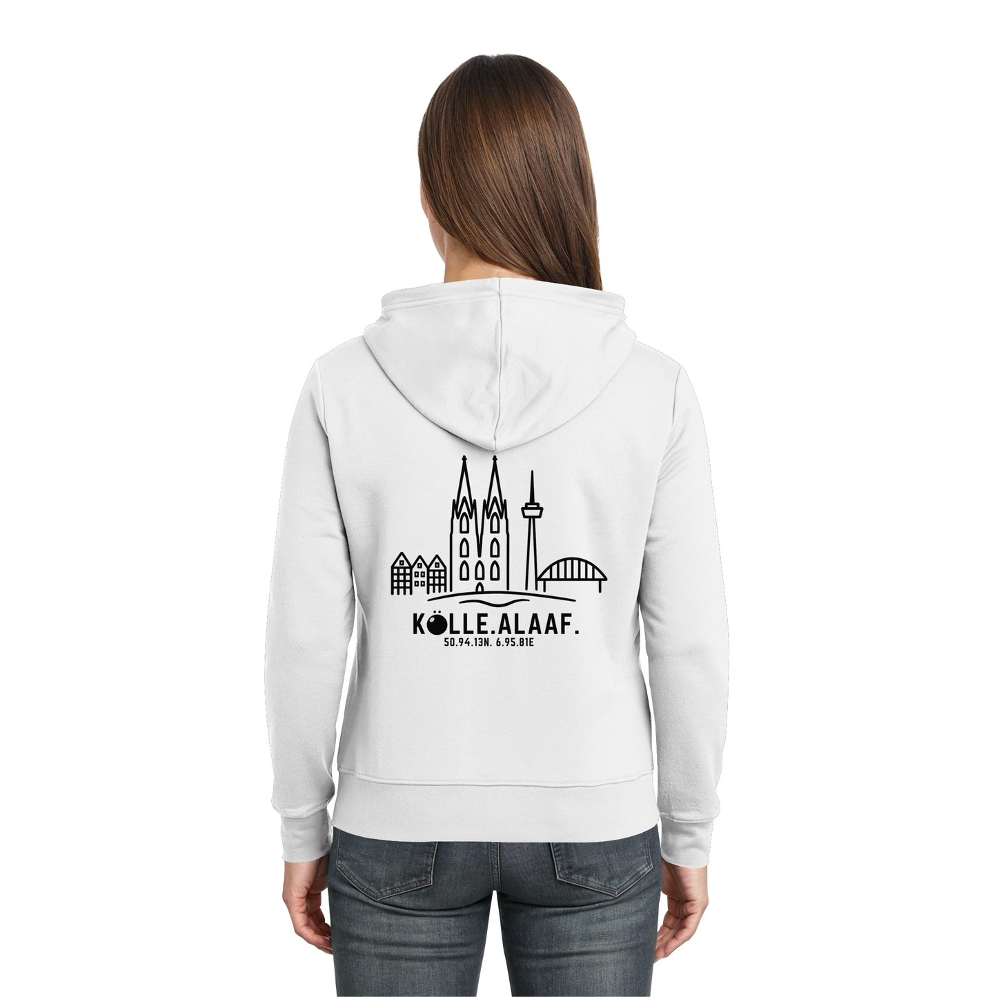 Skyline Alaaf Druck - Zipper