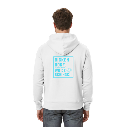 Wo de Sonn schingk - Bickendorf Druck Rücken - Zipper
