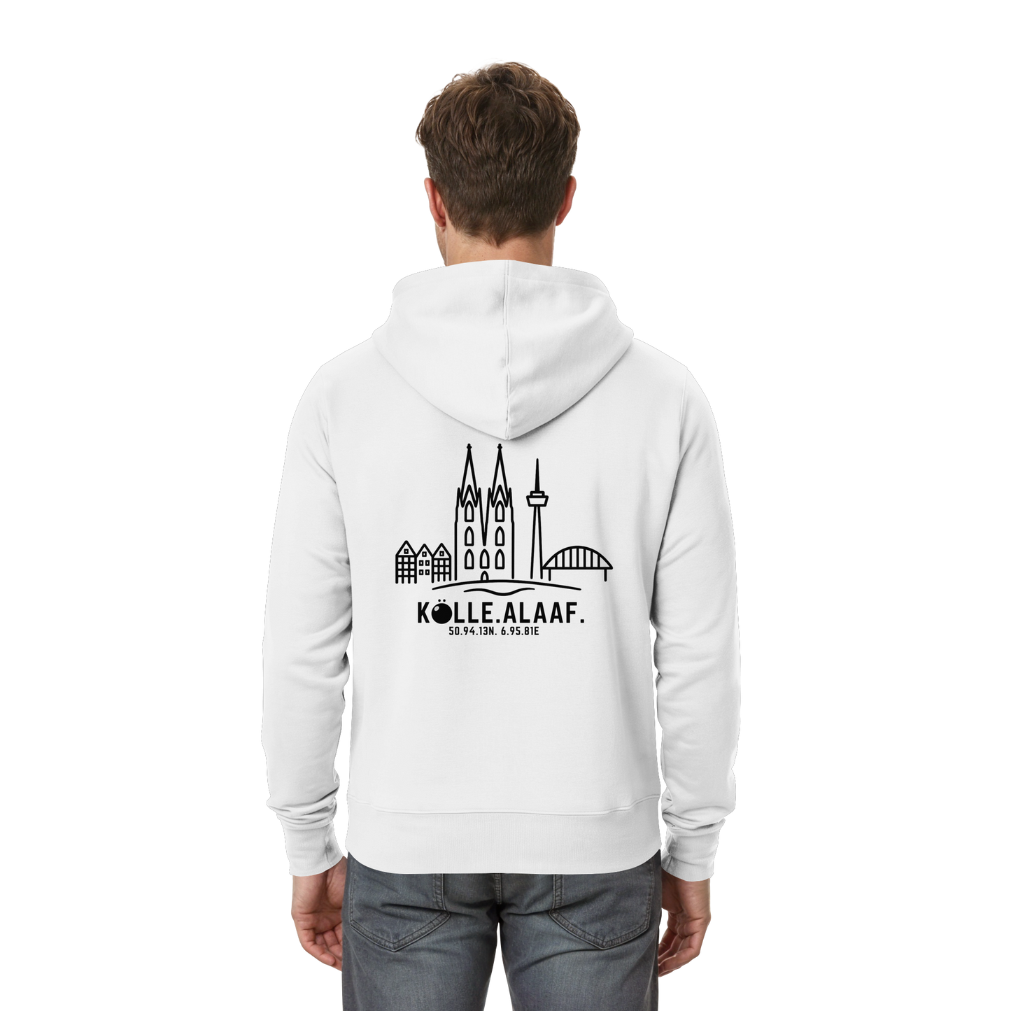 Skyline Alaaf Druck - Zipper