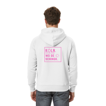 Wo de Sonn schingk - Köln Druck Rücken - Zipper