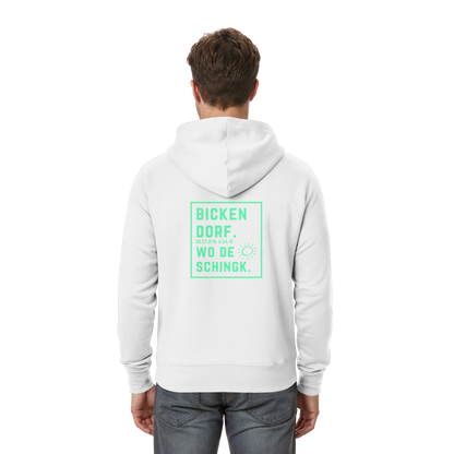 Wo de Sonn schingk - Bickendorf Druck Rücken - Zipper