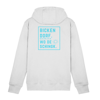 Wo de Sonn schingk - Bickendorf Druck Rücken - Zipper
