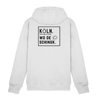 Wo de Sonn schingk - Köln Druck Rücken  - Zipper