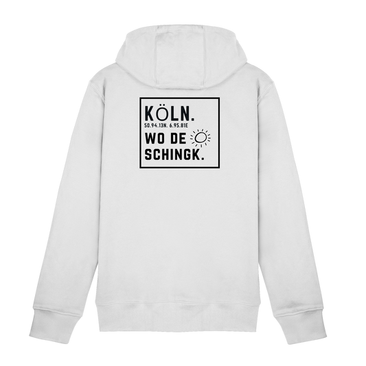 Wo de Sonn schingk - Köln Druck Rücken  - Zipper