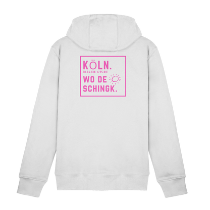 Wo de Sonn schingk - Köln Druck Rücken - Zipper