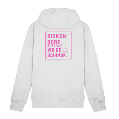 Wo de Sonn schingk - Bickendorf Druck Rücken - Zipper