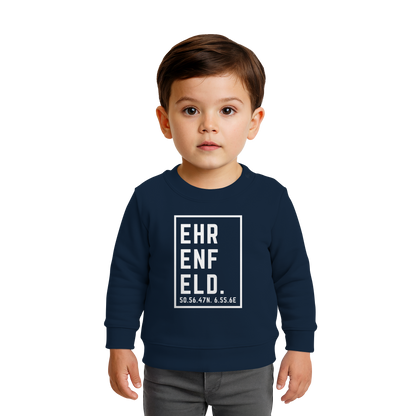 Ehrenfeld Koordinaten (großer Druck auf der Brust) - Baby Organic Sweatshirt