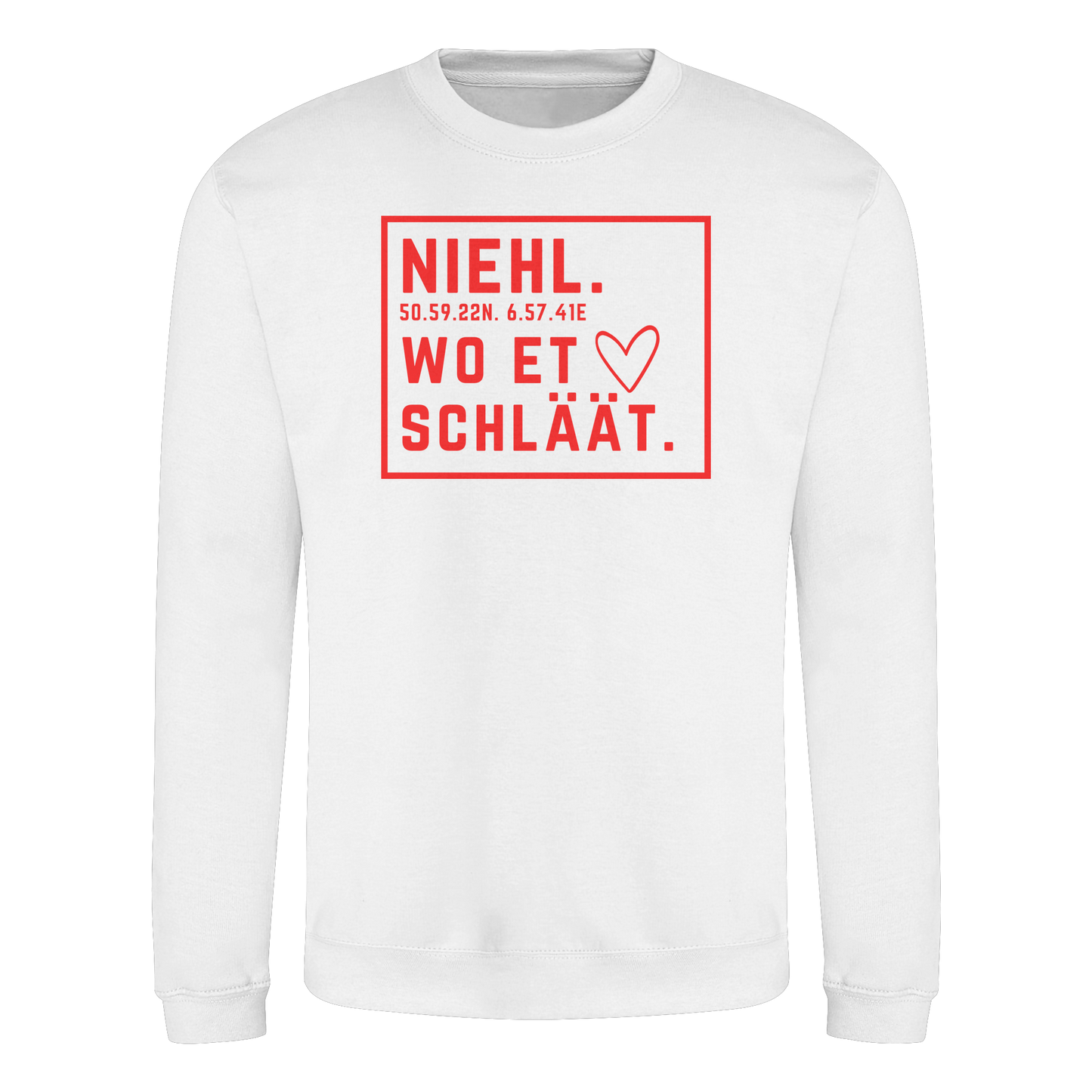 Niehl Hätz Druck - Basic Sweatshirt