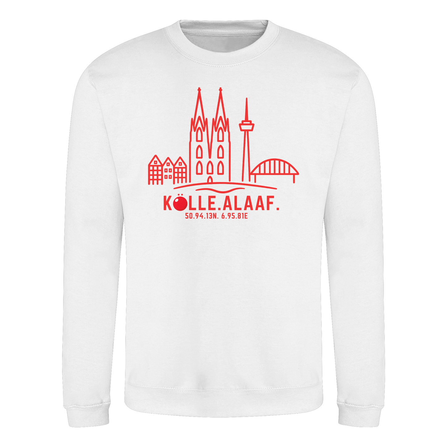 Skyline Alaaf Druck - Basic Sweatshirt