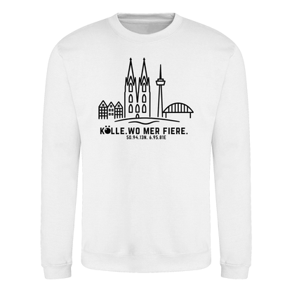 Skyline Fiere Druck - Basic Sweatshirt