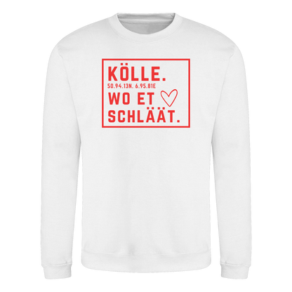 Kölle Hätz Druck - Basic Sweatshirt