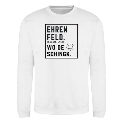 Wo de Sonn schingk - Ehrenfeld Druck  - Basic Sweatshirt