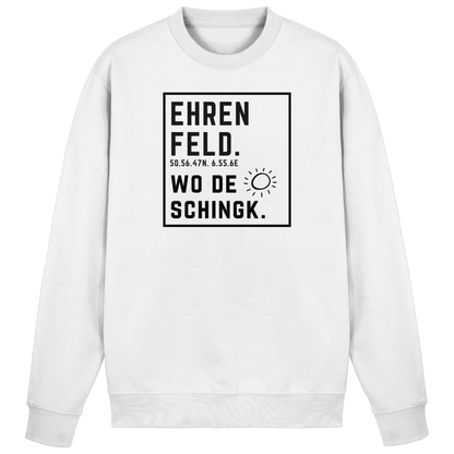 Wo de Sonn schingk - Ehrenfeld Druck  - Basic Sweatshirt