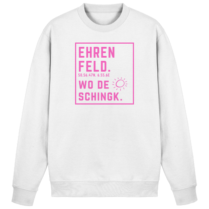 Wo de Sonn schingk - Ehrenfeld Druck   - Basic Sweatshirt