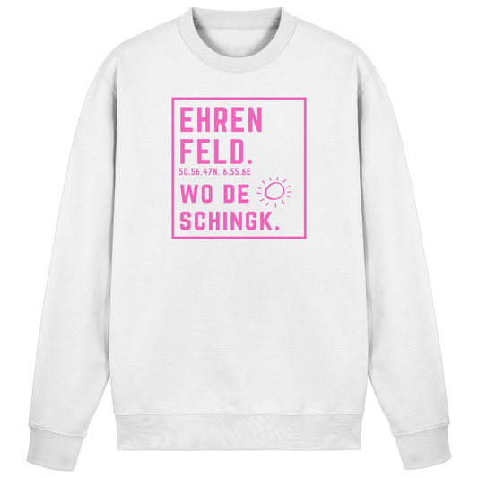 Wo de Sonn schingk - Ehrenfeld Druck   - Basic Sweatshirt