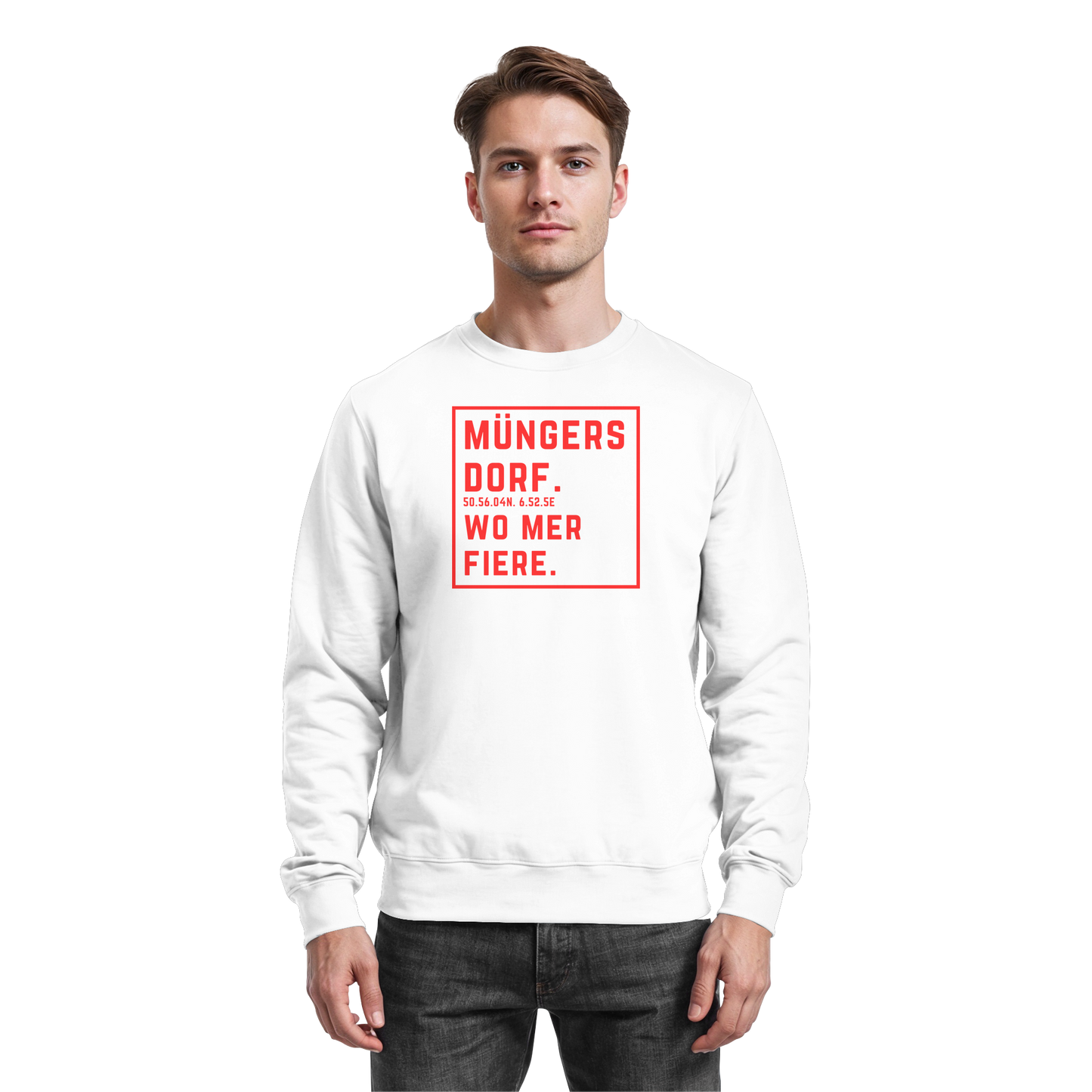 Müngersdorf Fiere Druck - Basic Sweatshirt