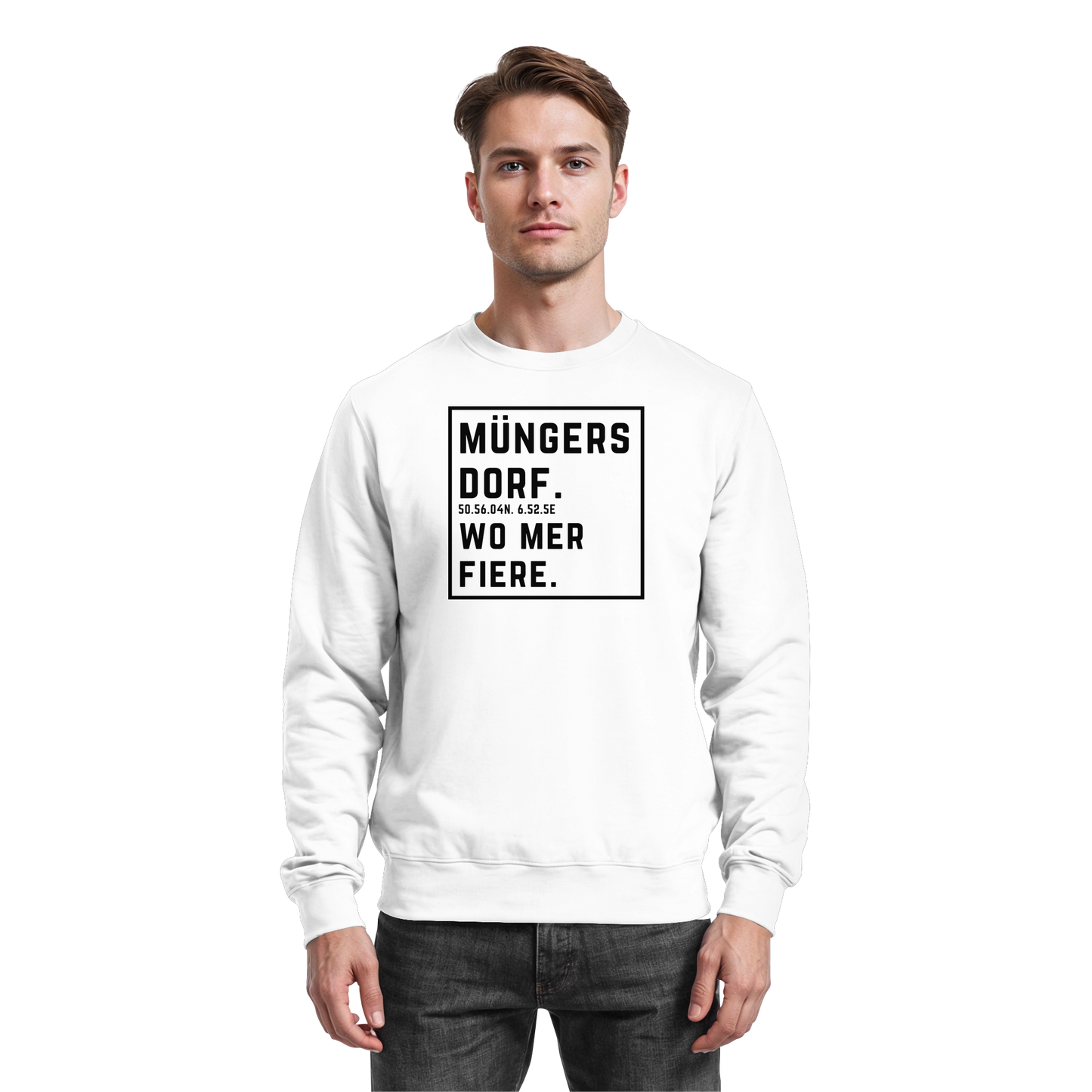 Müngersdorf Fiere Druck - Basic Sweatshirt