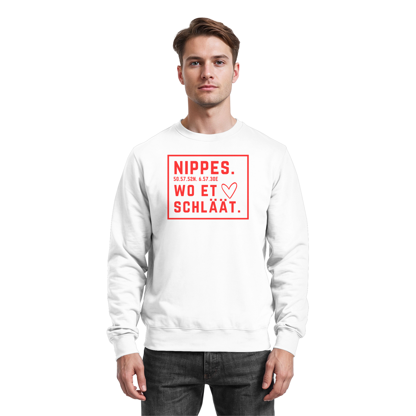 Nippes Hätz Druck - Basic Sweatshirt