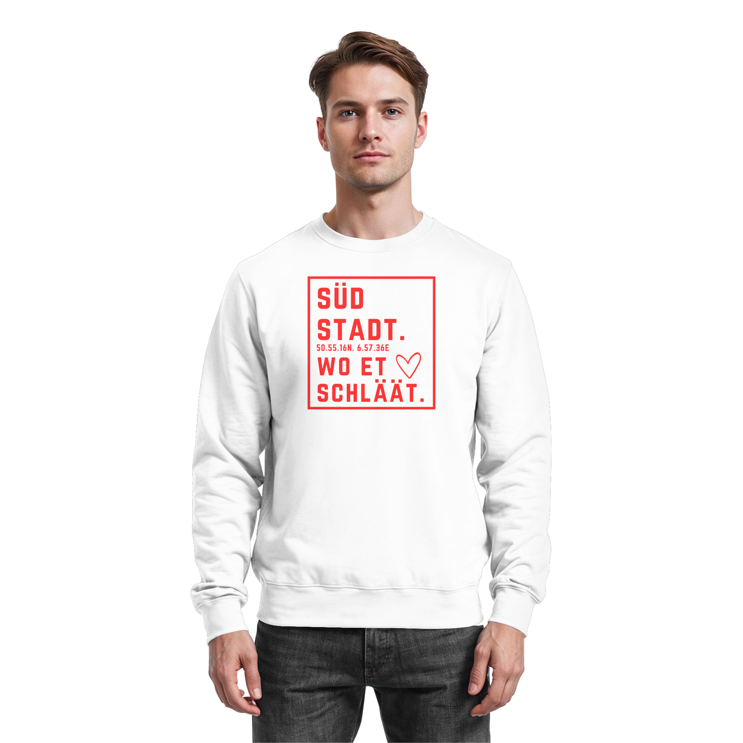 Südstadt Hätz Druck - Basic Sweatshirt