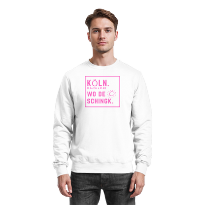 Wo de Sonn schingk - Köln Druck  - Basic Sweatshirt