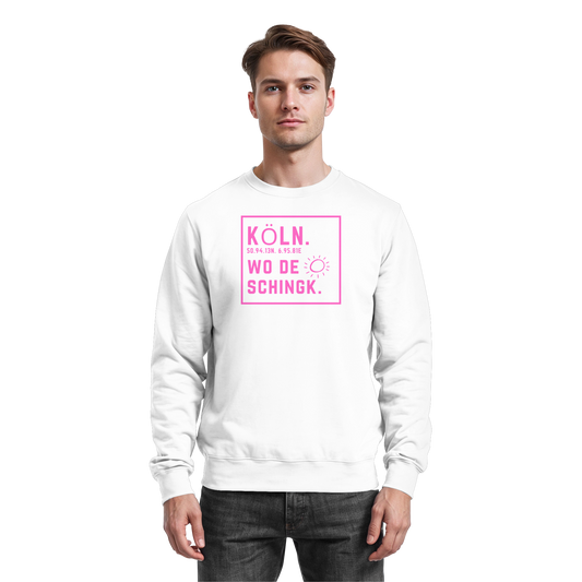 Wo de Sonn schingk - Köln Druck  - Basic Sweatshirt