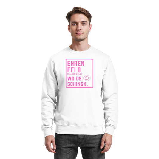Wo de Sonn schingk - Ehrenfeld Druck   - Basic Sweatshirt