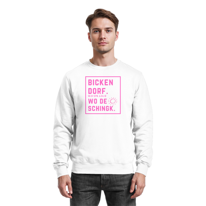 Wo de Sonn schingk - Bickendorf Druck  - Basic Sweatshirt