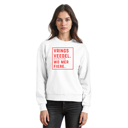 Vringsveedel Fiere Druck - Basic Sweatshirt