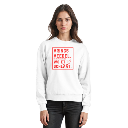 Vringsveedel Hätz Druck - Basic Sweatshirt