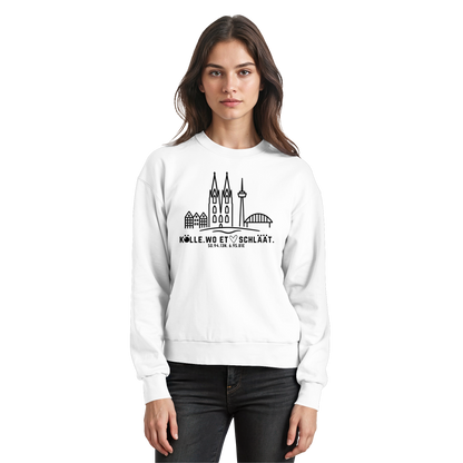 Skyline Hätz Druck - Basic Sweatshirt