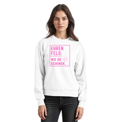 Wo de Sonn schingk - Ehrenfeld Druck   - Basic Sweatshirt