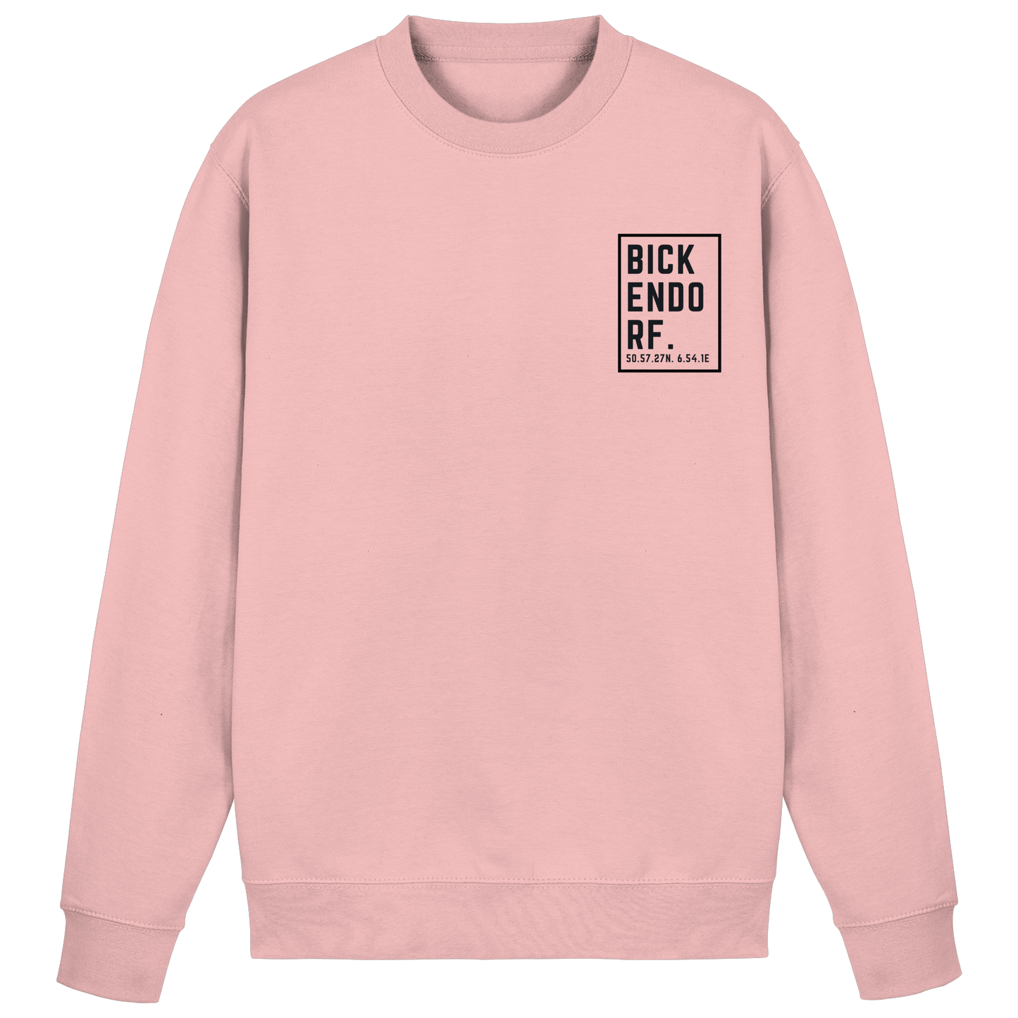 Bickendorf Koordinaten (kleiner Druck auf der Brust) - Basic Sweatshirt