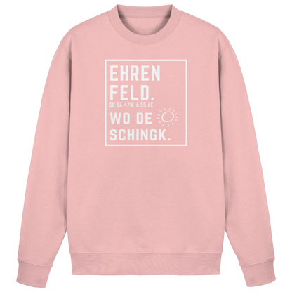 Wo de Sonn schingk - Ehrenfeld Druck - Basic Sweatshirt