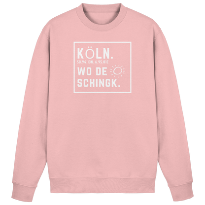 Wo de Sonn schingk - Köln Druck - Basic Sweatshirt