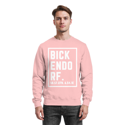 Bickendorf Koordinaten (großer Druck auf der Brust) - Basic Sweatshirt