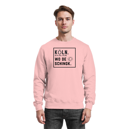 Wo de Sonn schingk - Köln Druck   - Basic Sweatshirt