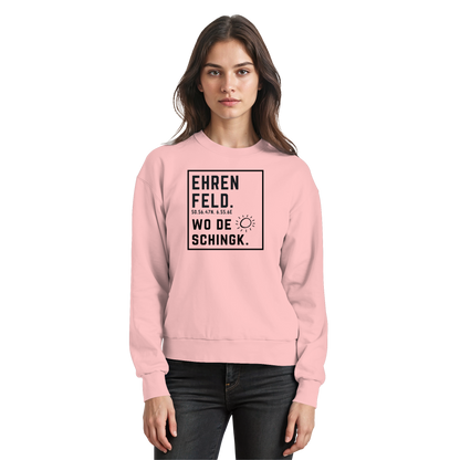 Wo de Sonn schingk - Ehrenfeld Druck  - Basic Sweatshirt