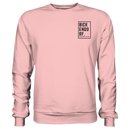 Bickendorf Koordinaten (kleiner Druck auf der Brust) - Basic Sweatshirt